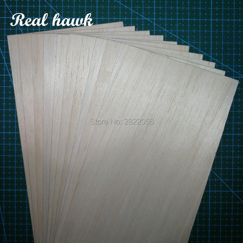 Rc Hobby Grade Plane - 330x100x0.75/1/1.5/2/2.5/3/4/5mm AAA+ Model Balsa wood sheets