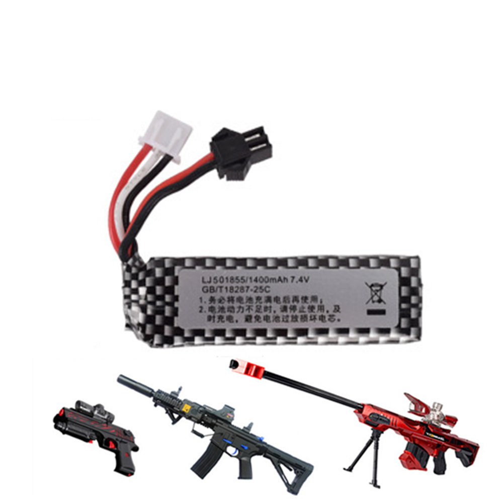 Rc And Hobby - 7.4v 1400mah 25C 501855 Lipo Battery