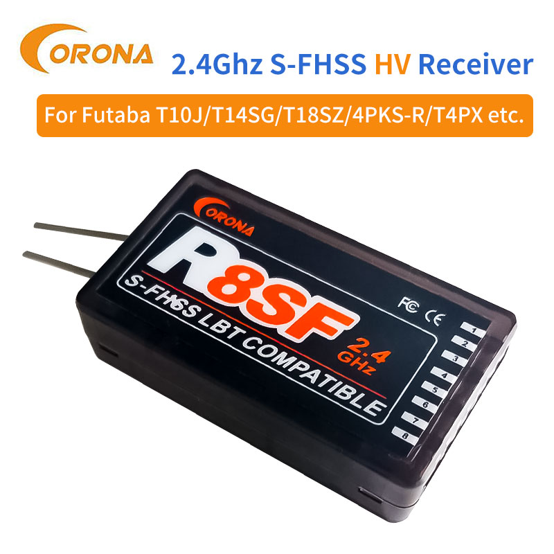 Receiver Sbus 8Ch - Corona R8SF 8CH 2.4GHz S‑FHSS FHSS