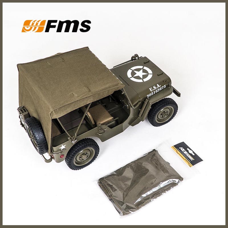 Rc And Hobby - FMS 1/12 C1167 Canvas Roof For