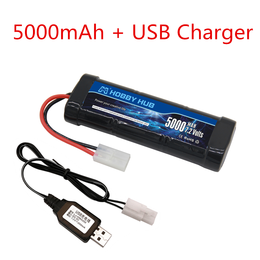 7.2V 5000mAh Ni-MH Battery Pac - Rc And Hobby review and price