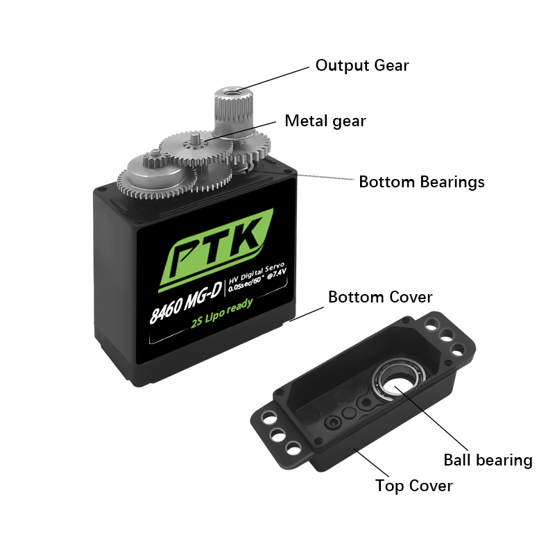PTK 8460 MG-D9gDigital servo M - Servo Metal Gear review and price