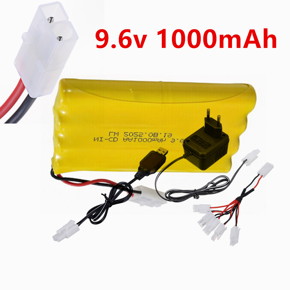9.6v 1000mAh Ni-CD AA Recharge - Rc Hobby Models review and price