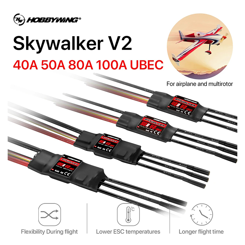 Original Hobbywing SKYWALKER S - Rc Hobby Grade Plane review and price