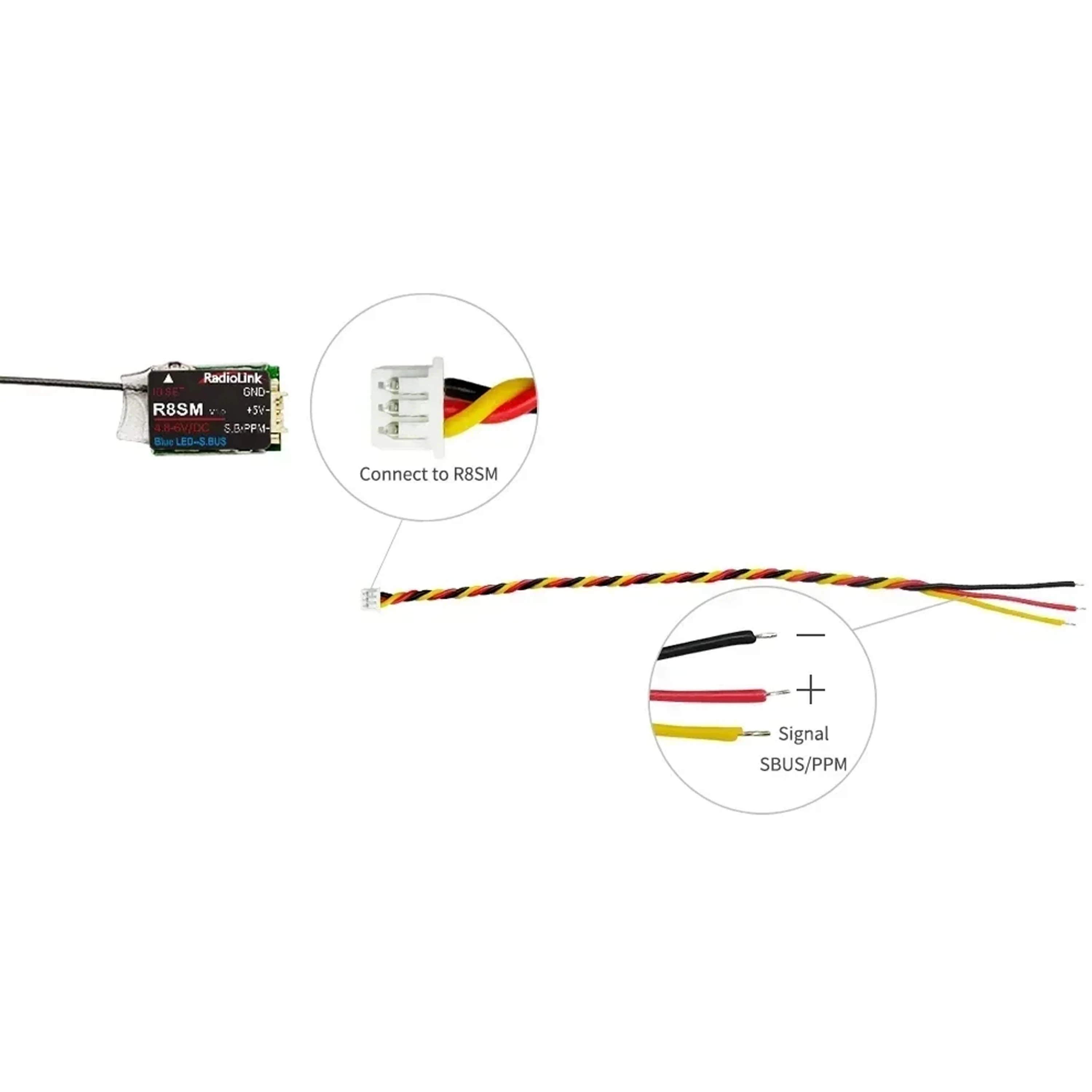Radiolink R8SM 8 Channels 2.4G - Receiver Sbus 8Ch review and price