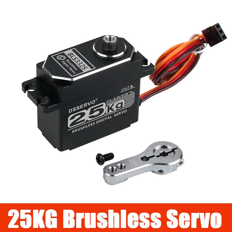 DSSERVO BLS3325 25KG Brushless - Servo Metal Gear review and price