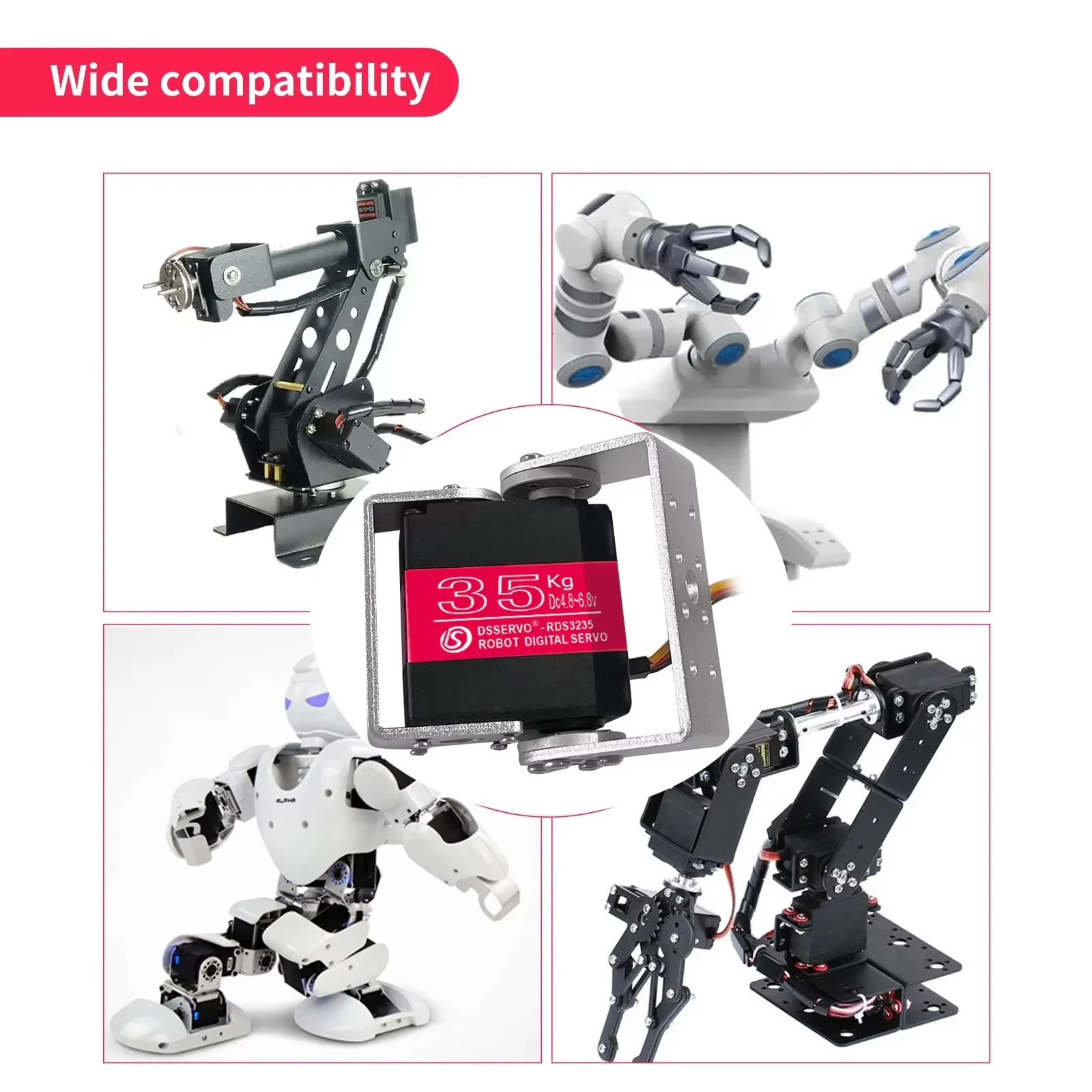 1/2/4 Set Dsservo RDS3235MG 35 - Servo Metal Gear review and price