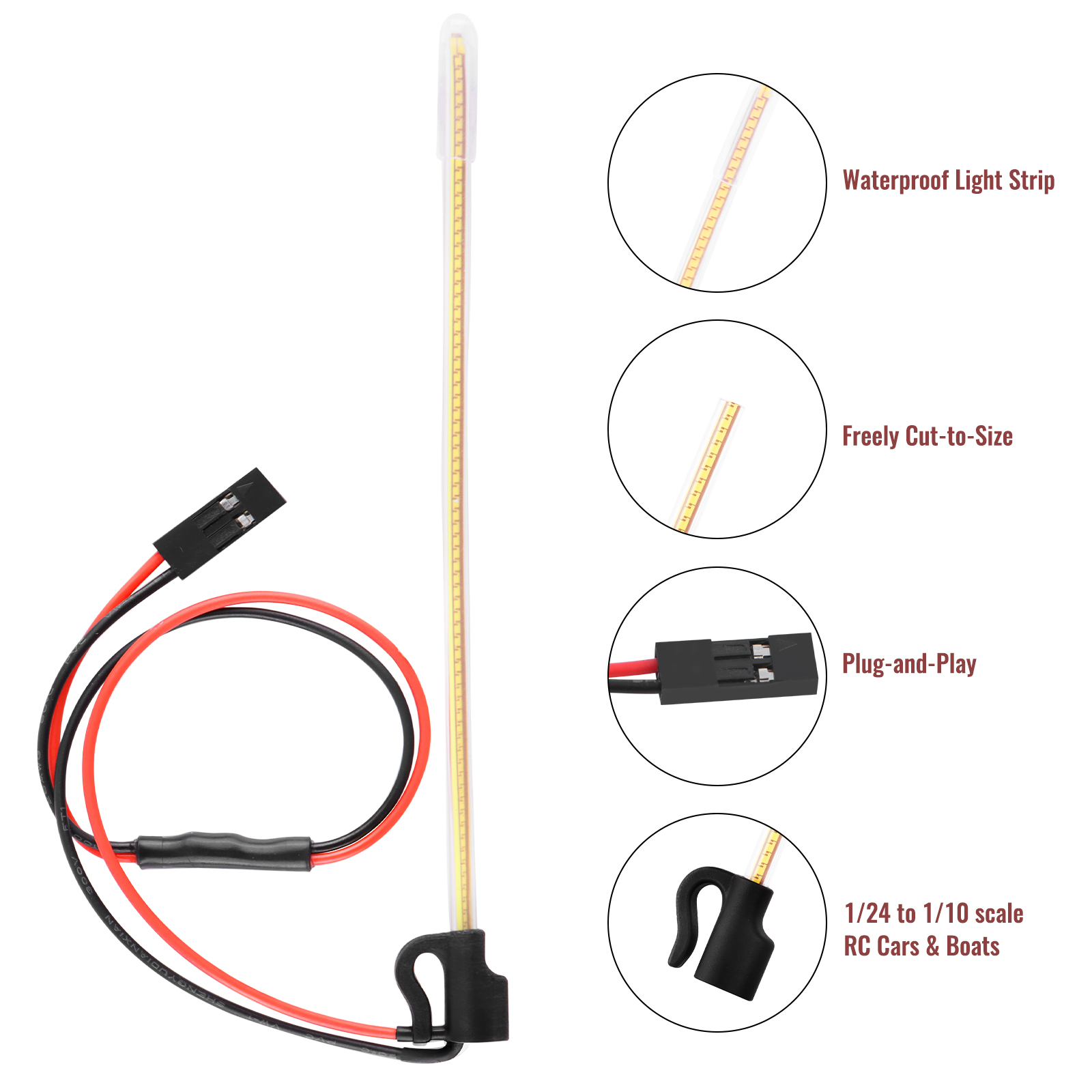 ModRax 2PCS LED RC Antenna Lig - Led Light Kit Rc review and price