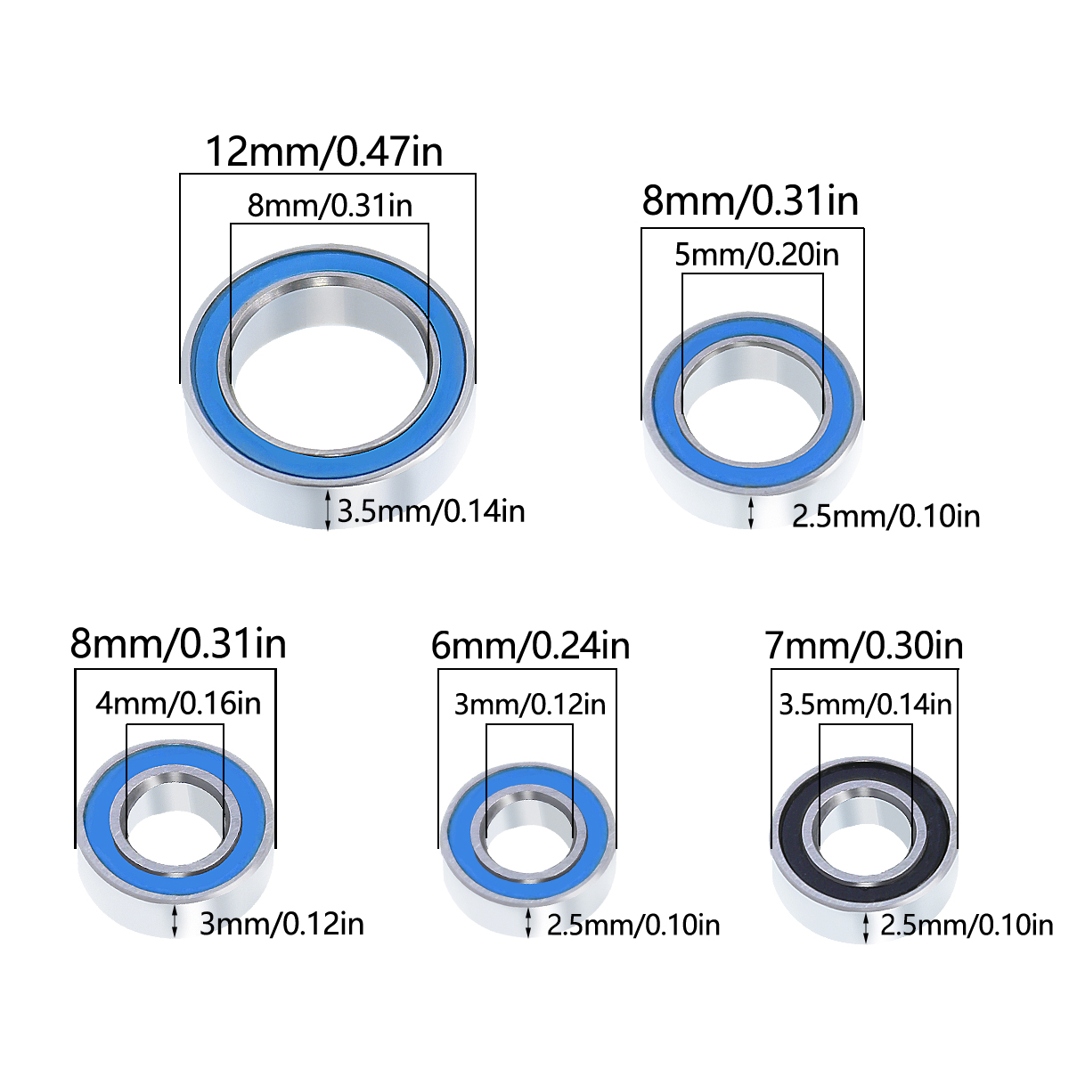 22Pcs Wheel Hub Axle Sealed Be - Rc Hobby Warehouse review and price