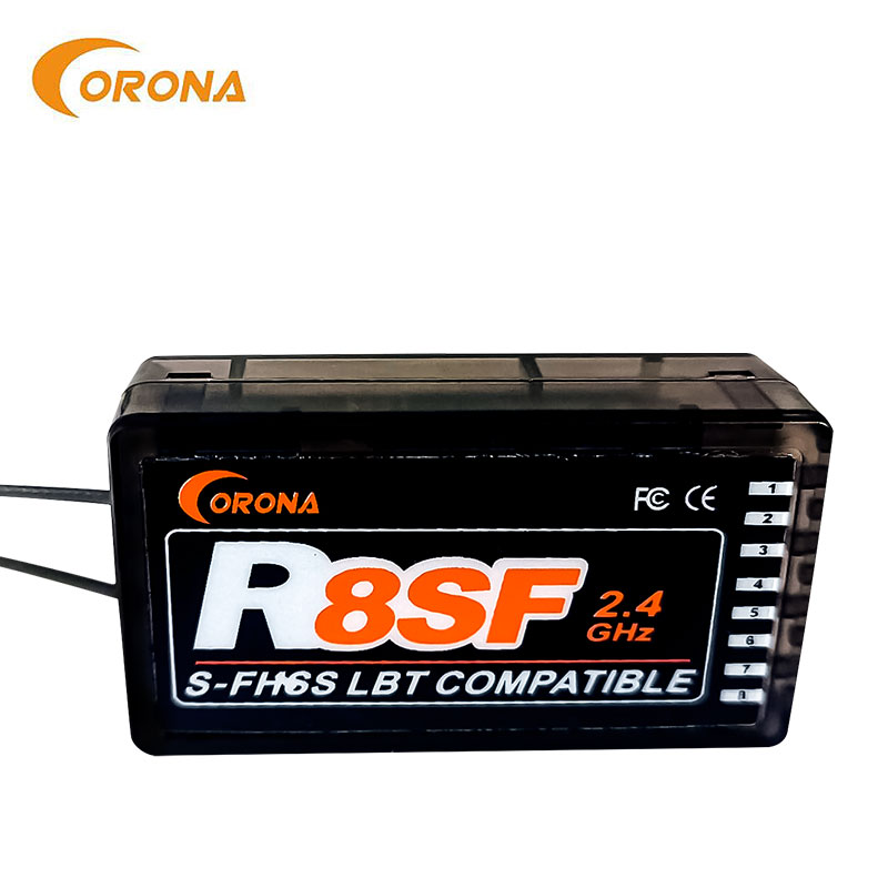 Corona R8SF 8CH 2.4GHz S‑FHSS  - Receiver Sbus 8Ch review and price