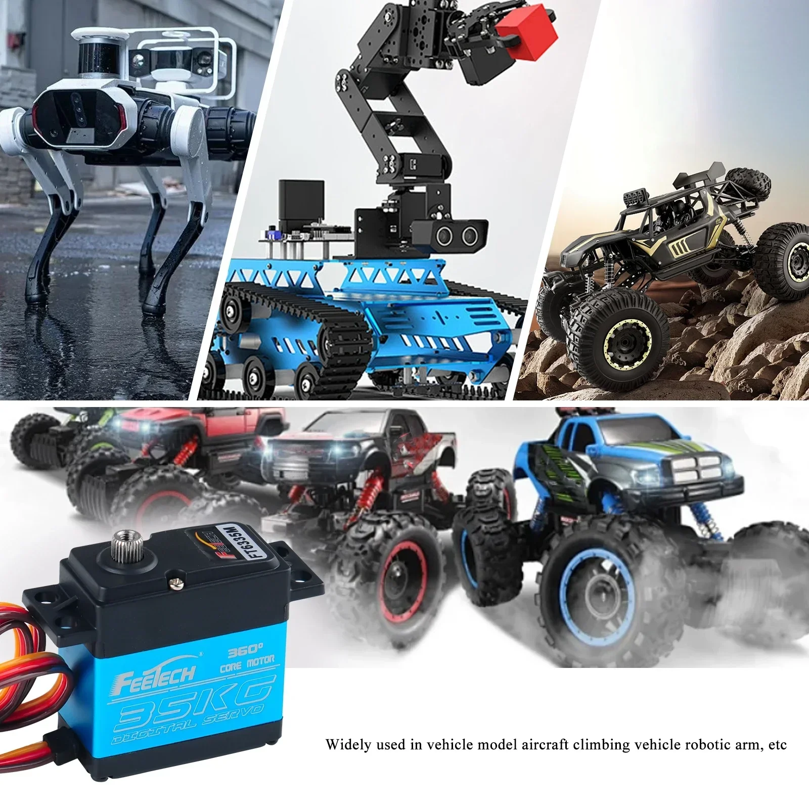 Feetech FT6335M Digital RC Ser - Servo Metal Gear review and price