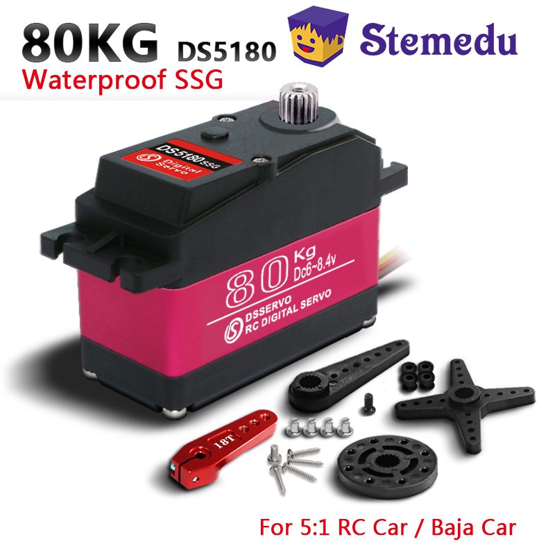 Dsservo Waterproof DS5180 80KG - Servo Metal Gear review and price